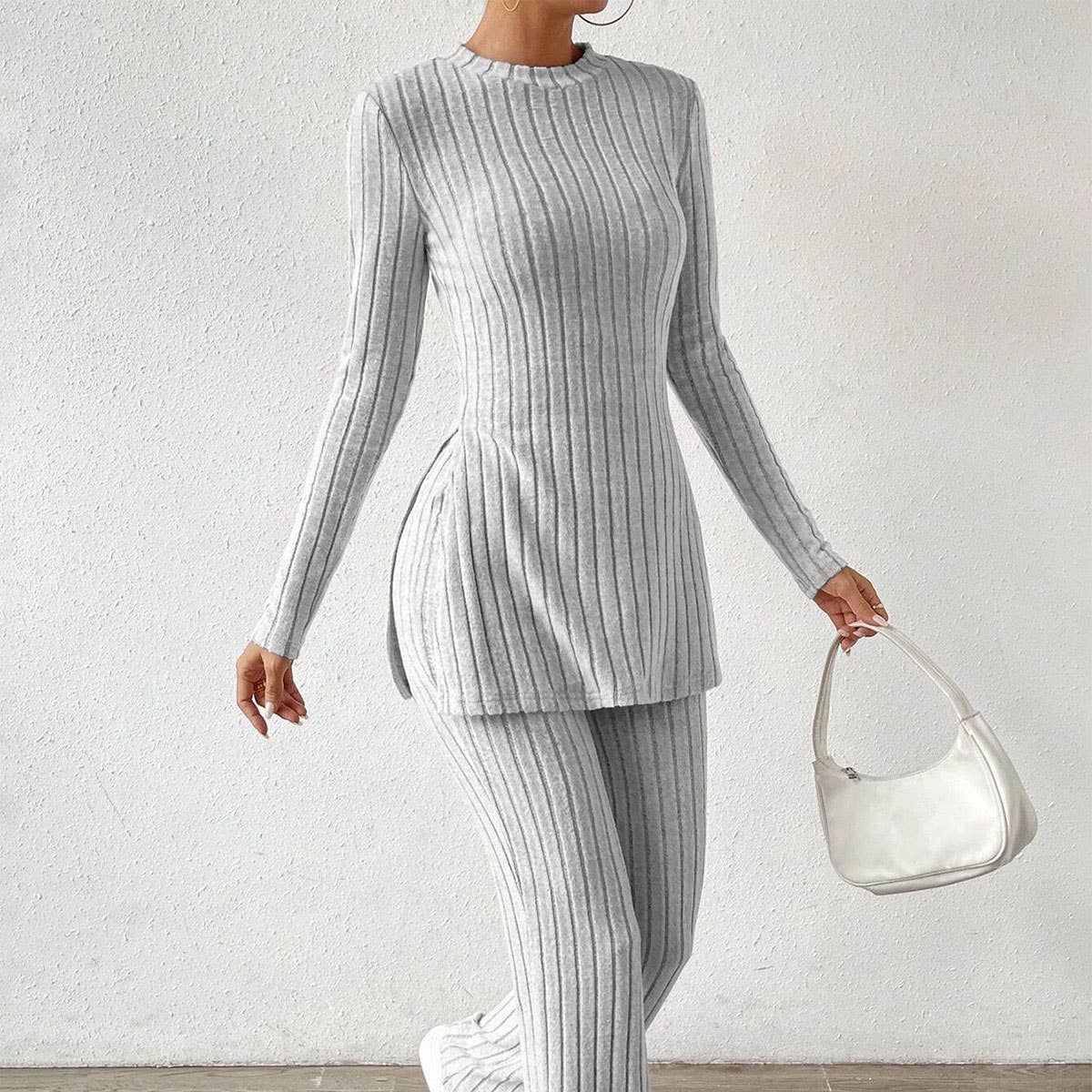Simple lazy style fashion home two-piece set
