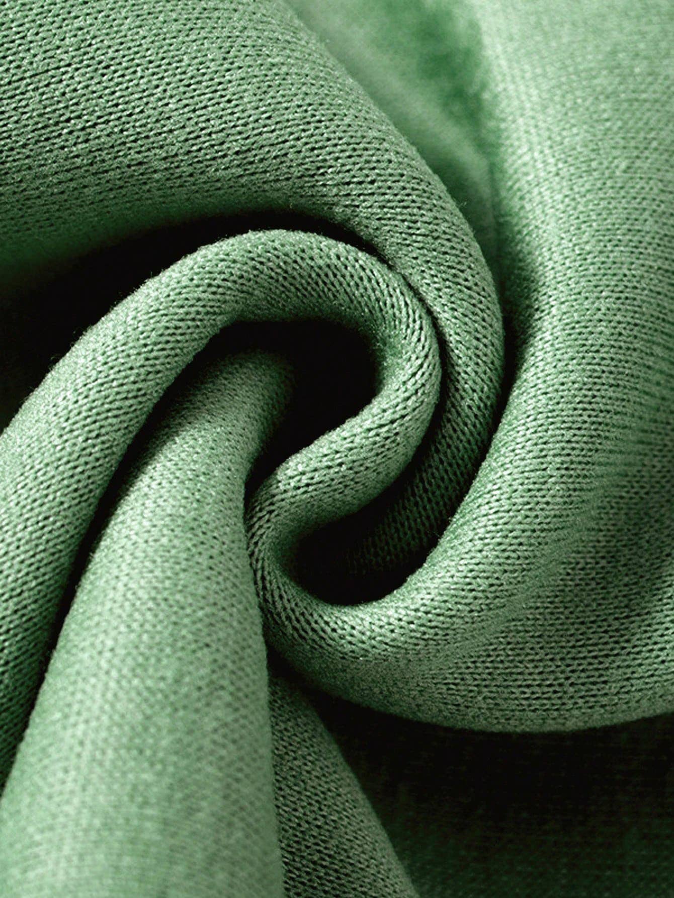 ELASTIC-WAISTED COLOR-MATCHED WIDE-LEG PANTS