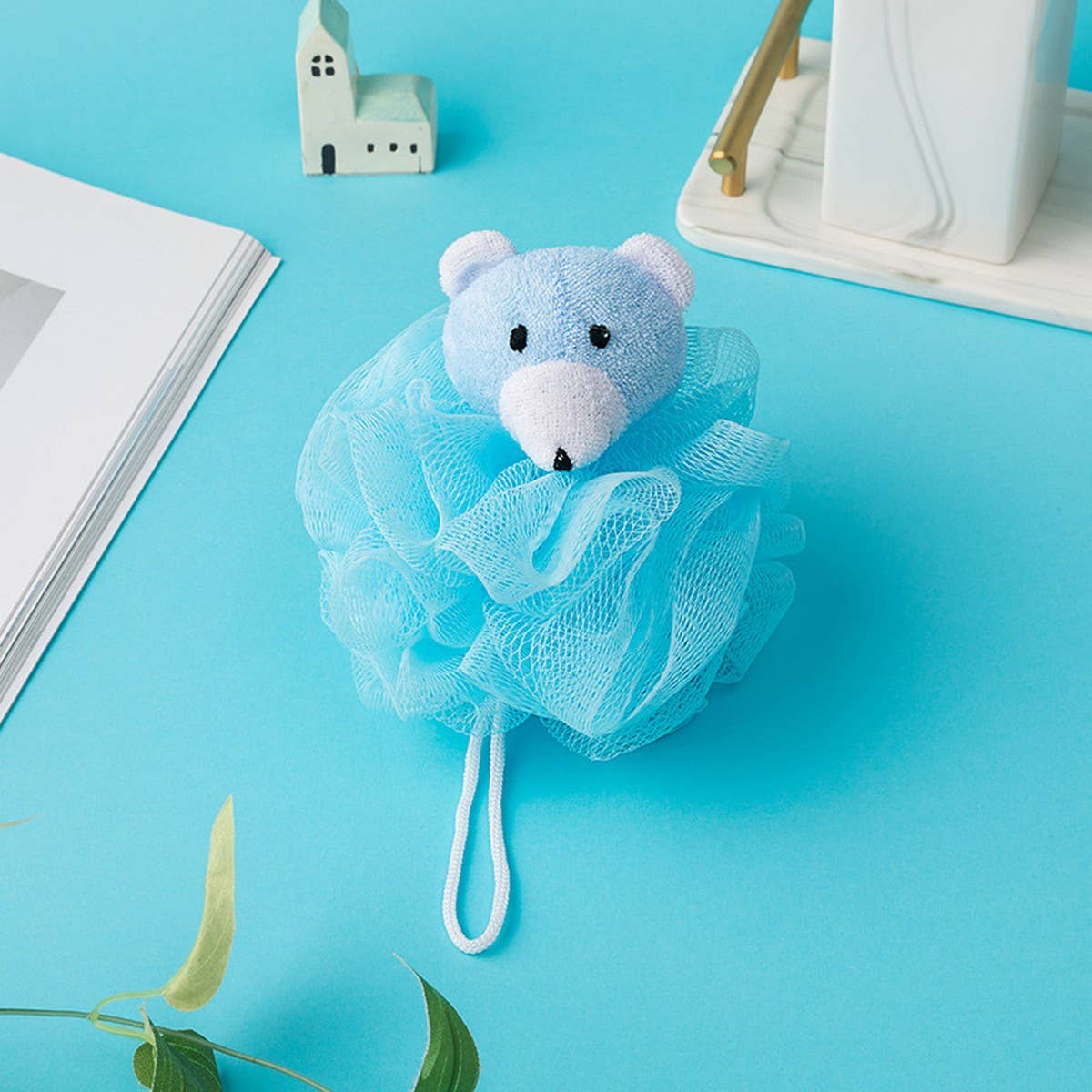 CWMM8748_CUTE DOLL SUPER CHILDREN'S BATH SPONGE BATH FLOWER