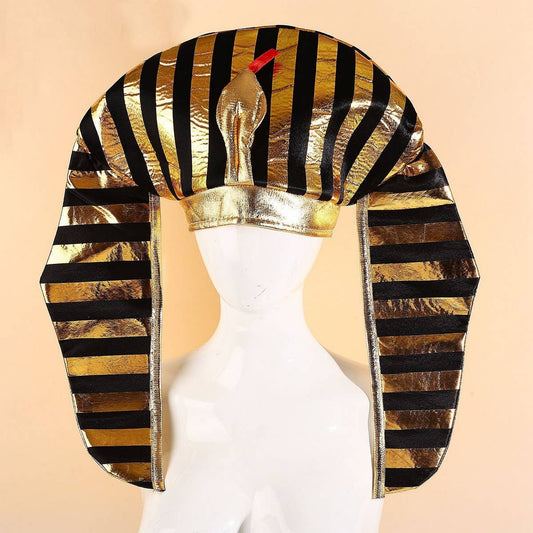 CWAH4042_EASTER SHOW PARTY PHARAOH SNAKE HEAD HAT