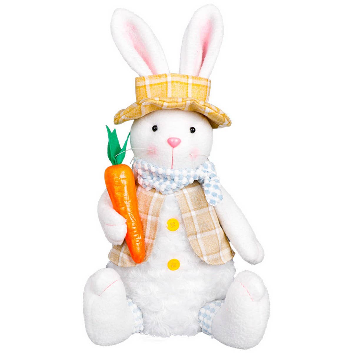 EASTER LIGHTED BUNNY DOLL BUNNY ORNAMENTS
