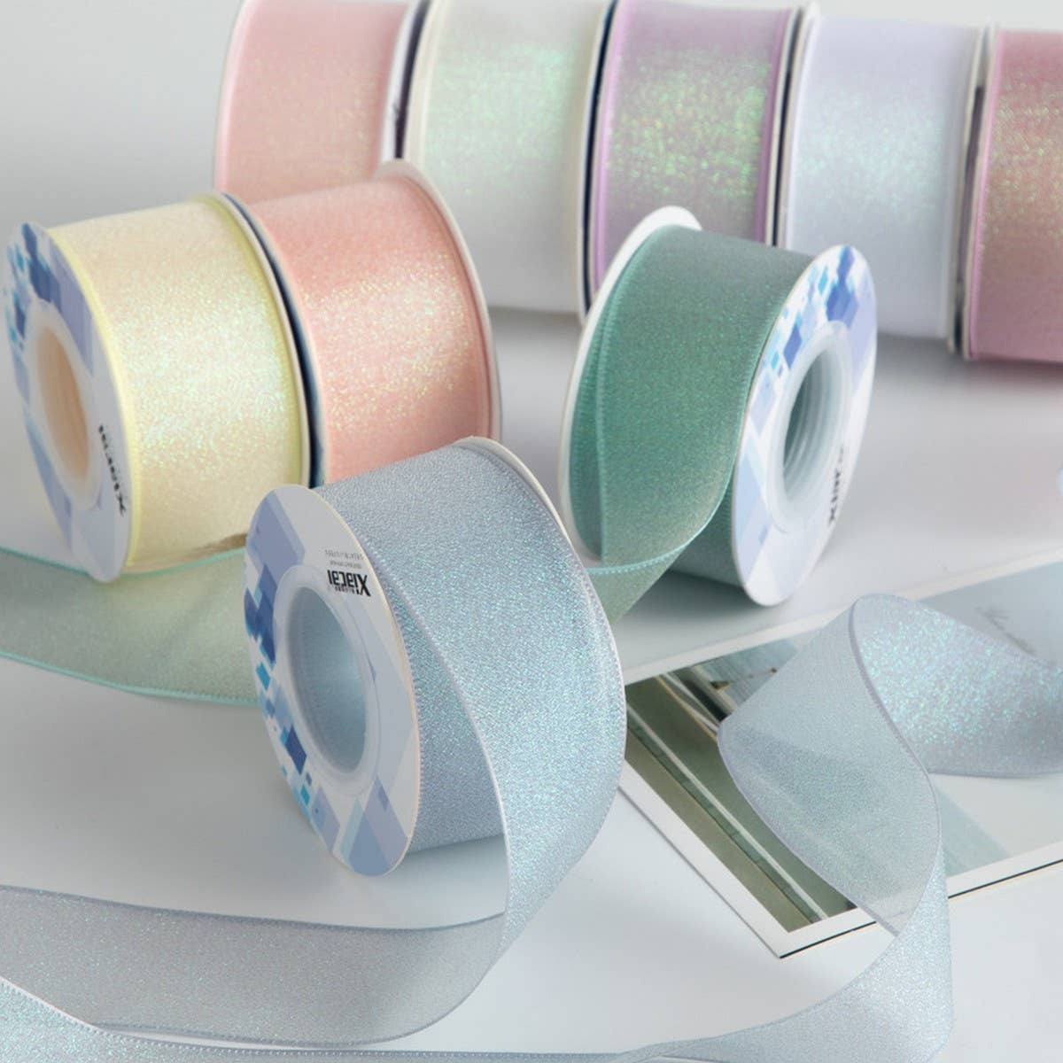 COLORFUL LINEN COTTON RIBBON DIY RIBBON