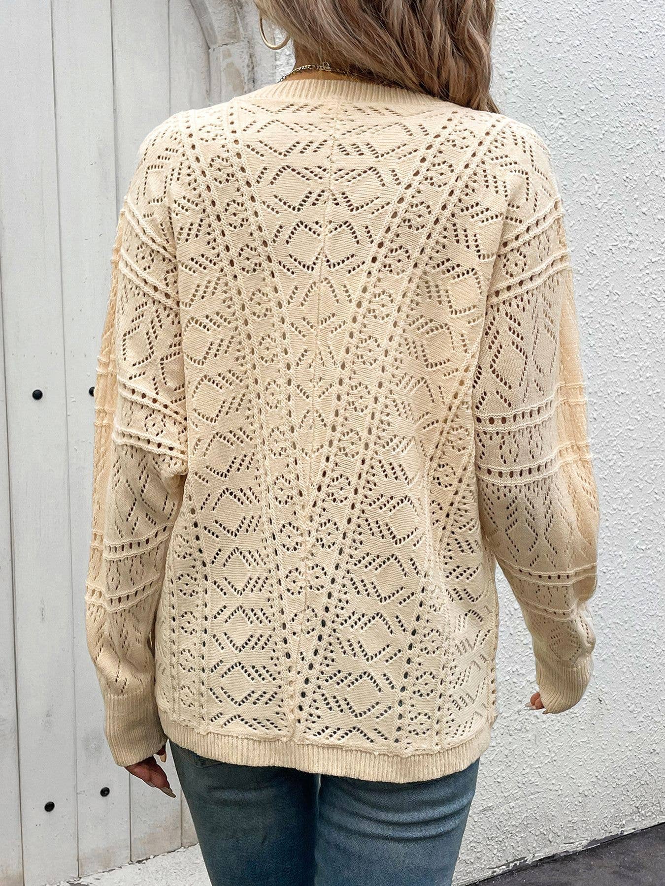 THIN SWEATER SHORT CASUAL WOOLEN CARDIGAN
