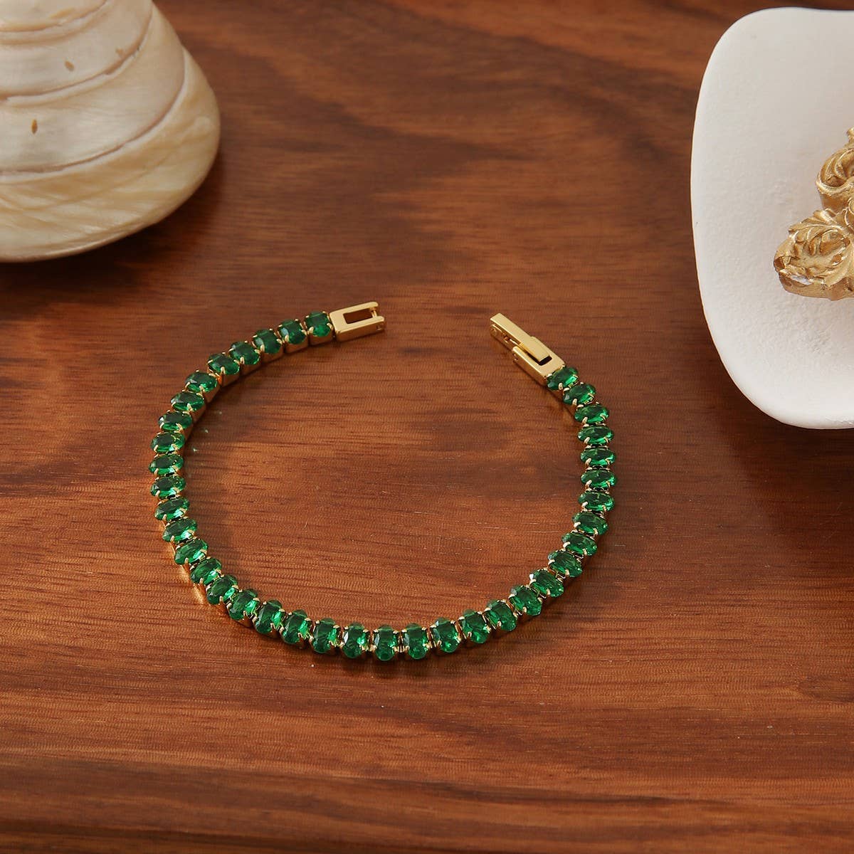 MULTI-COLOR DIAMOND SINGLE ROW FULL DIAMONDBRACELET