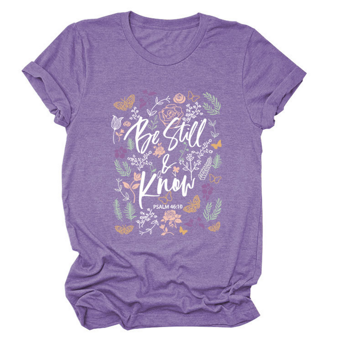 Women??¢s Faith Tee, Be Still and Know_CWTTS1480