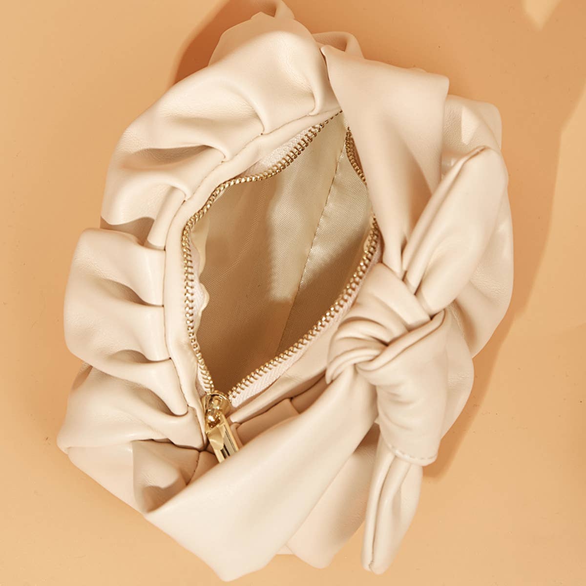 PORTABLE BOW HANDBAG MAKEUP BAG_CWAB1433