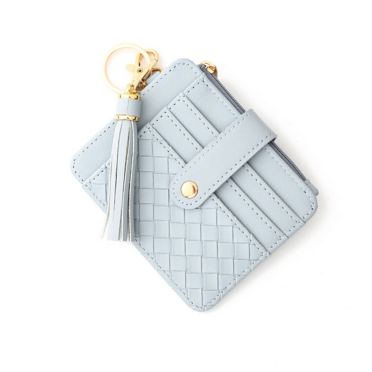 DIY Zipper Wallet with Keychain, Multi-Card Holder_CWAB4992