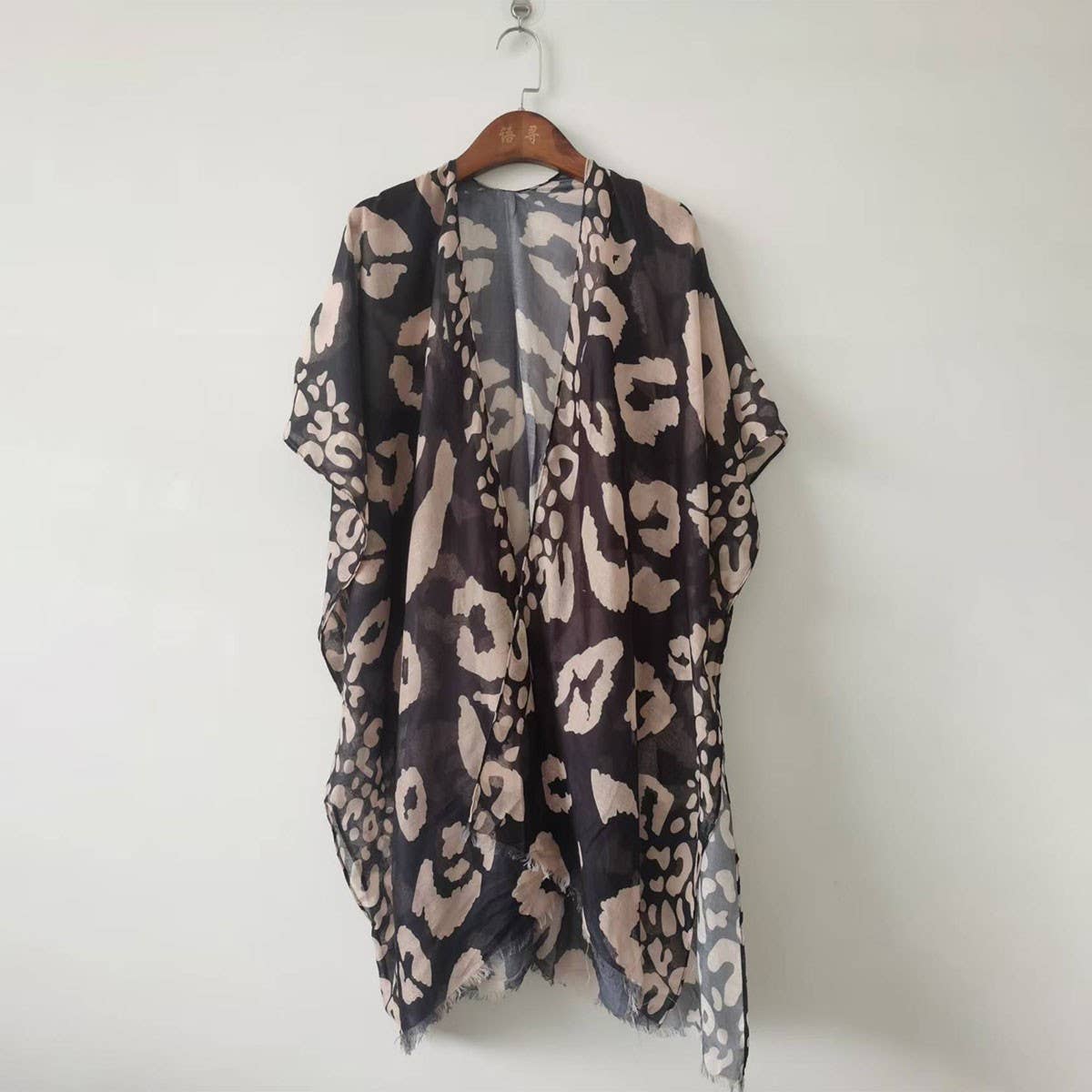 Floral Print Beach Cover-Up Bikini Cardigan