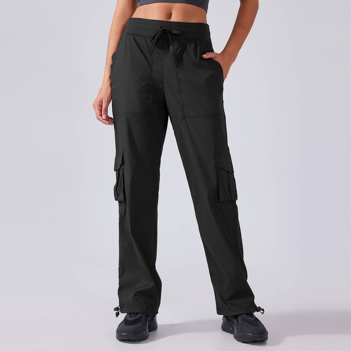 Quick Dry Cargo Joggers, Lightweight & Loose_CWMM8403