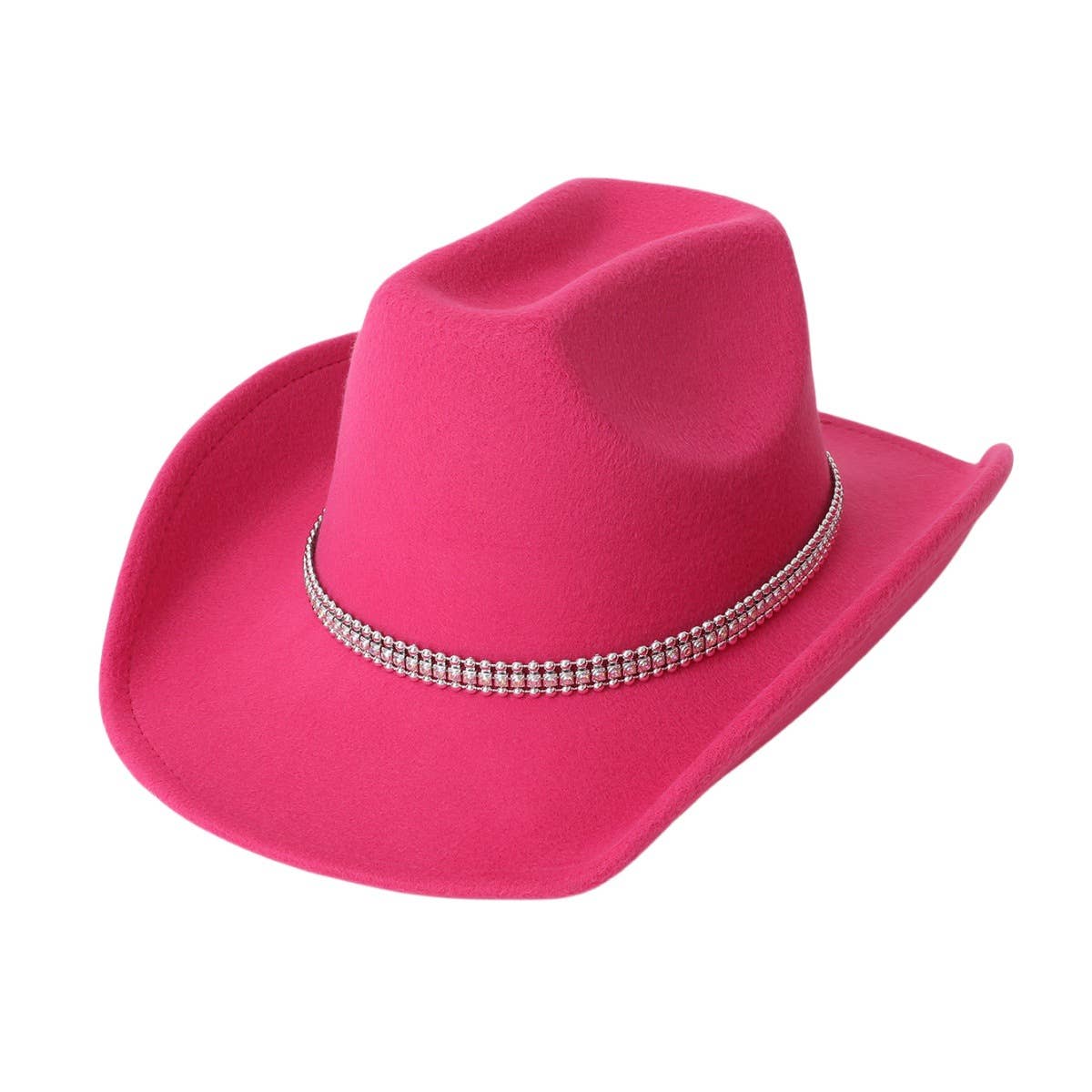 Felt Western Cowboy Hat for Music Party Nights_CWAH3632