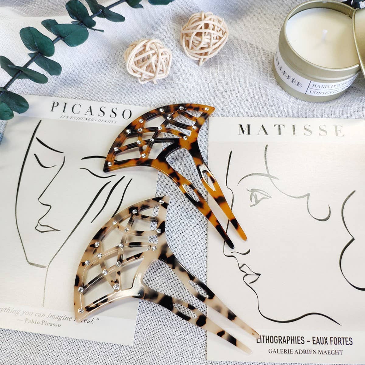 RETRO ETHNIC FAN-SHAPED COMB BACK HEAD HAIR FORK_CWAHA4219