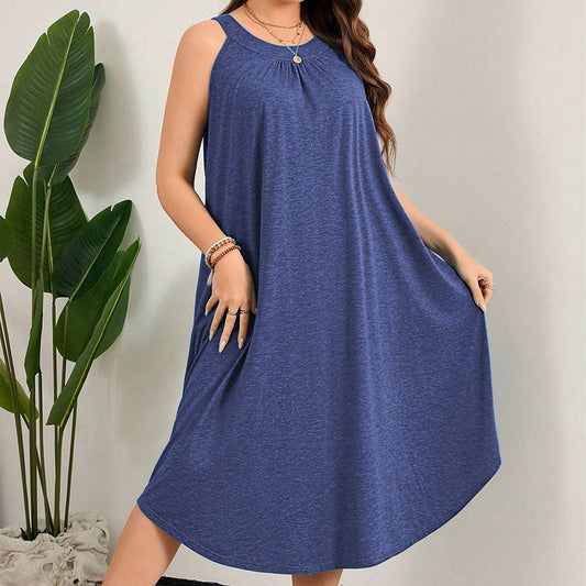 Elegant Sleeveless Beach Getaway Dress