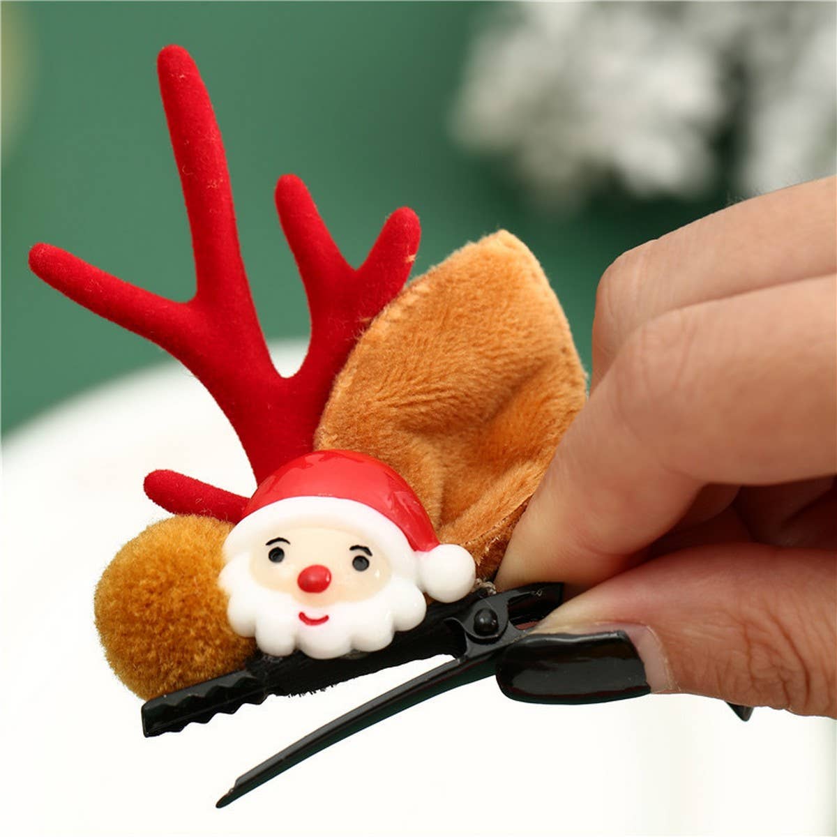 CHRISTMAS CUTE ELK ANTLERS HAIRPIN