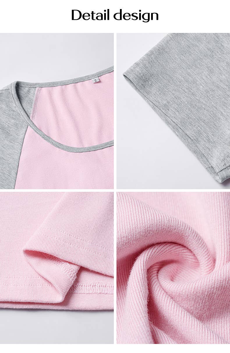 Sexy slim U-neck color short-sleeved pullover top