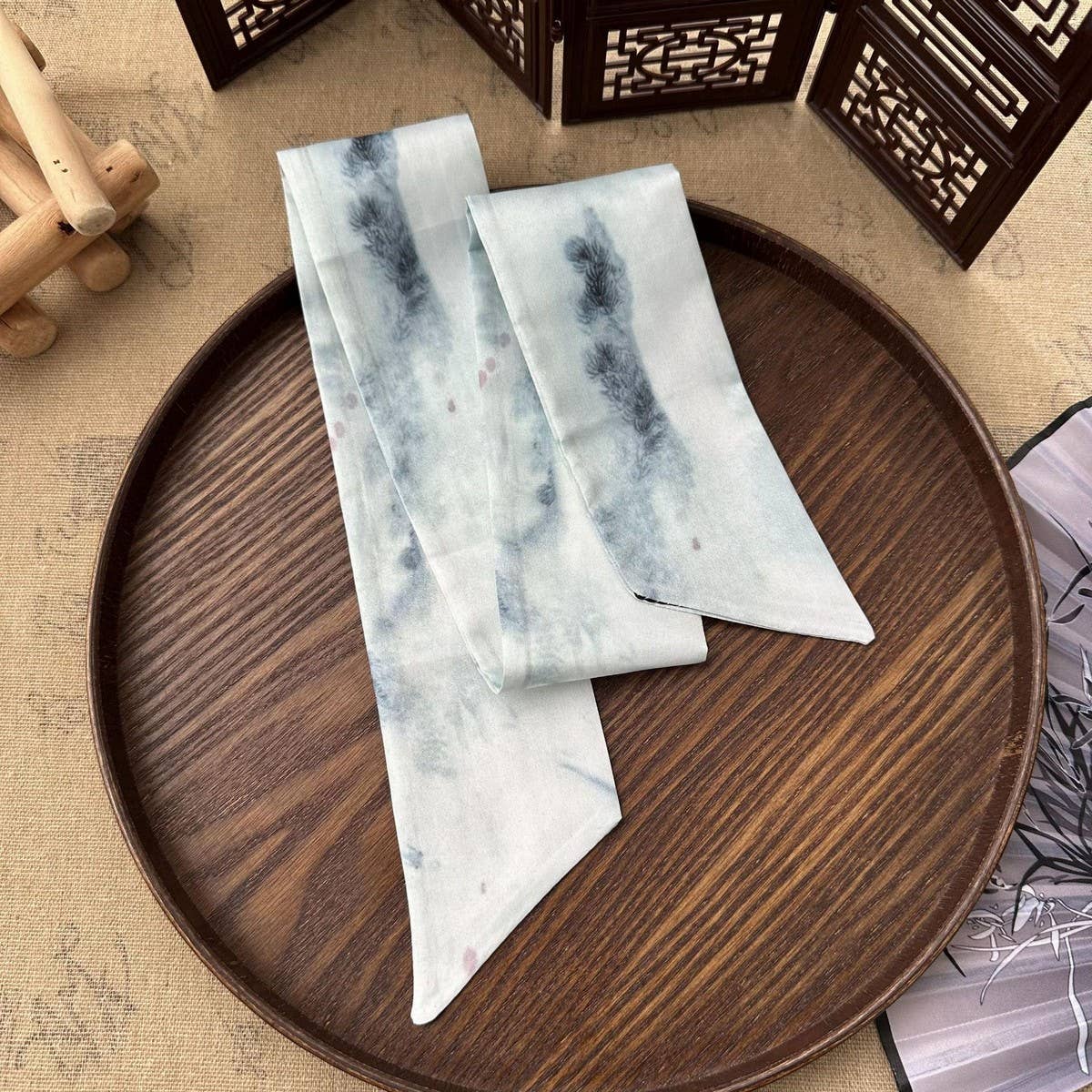 ANCIENT STYLE INK PAINTING FASHION HEADBAND_CWAHA4130