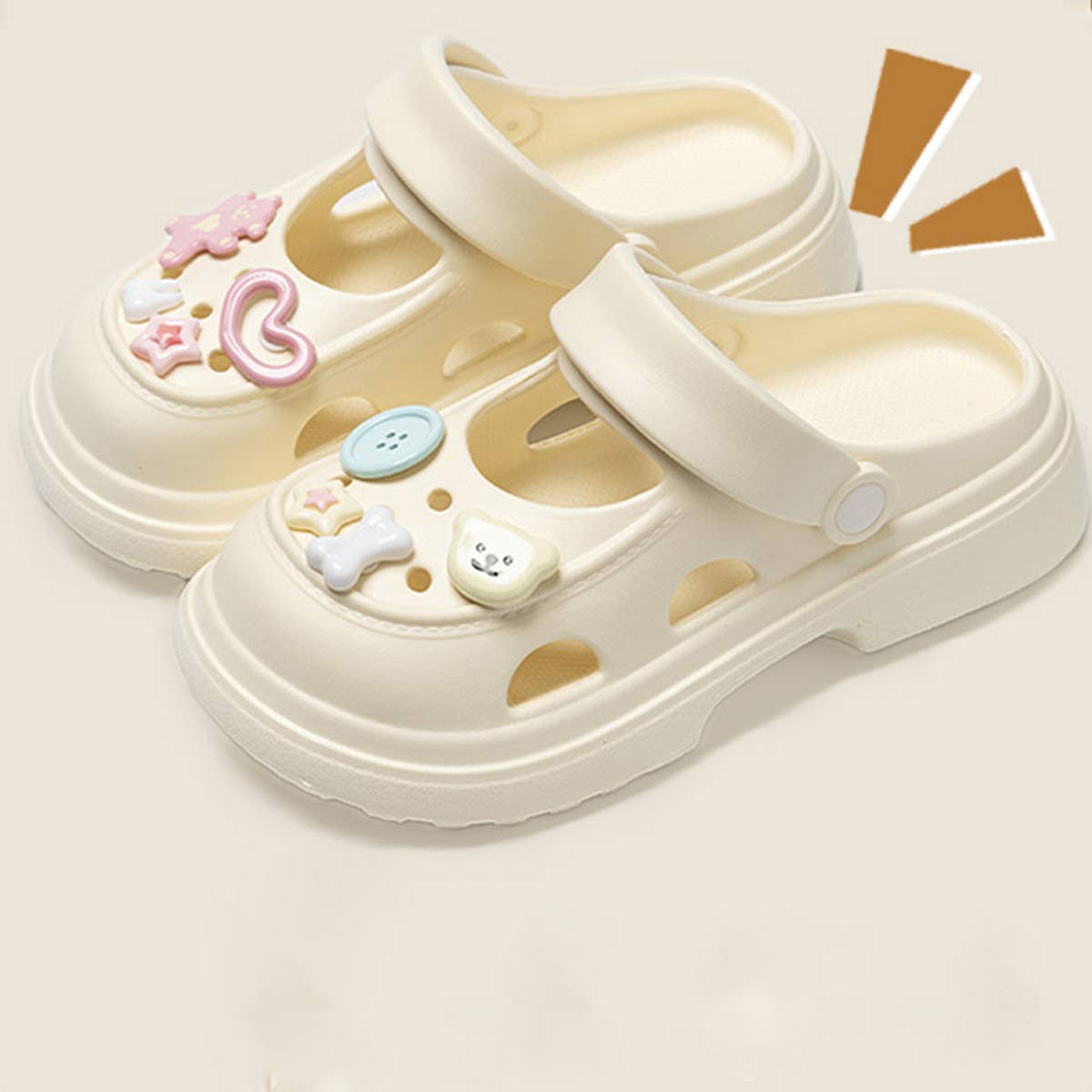 CUTE NON-SLIP AND ODOR-RESISTANT HOLE SANDALS
