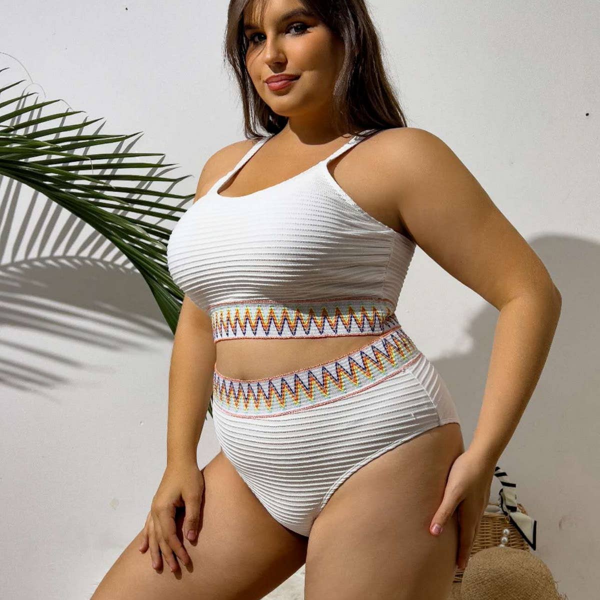 Sexy High-Waist Bikini - Plus Size Swimwear