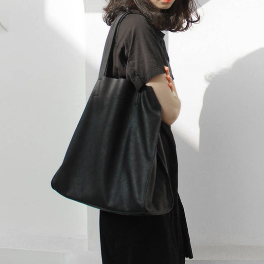 STYLISH AND MINIMALIST LARGE CAPACITY TOTE BAG_CWAB1387