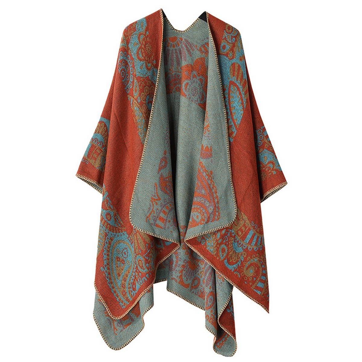 WARM SHAWL CAPE FASHION SCARF CAPE