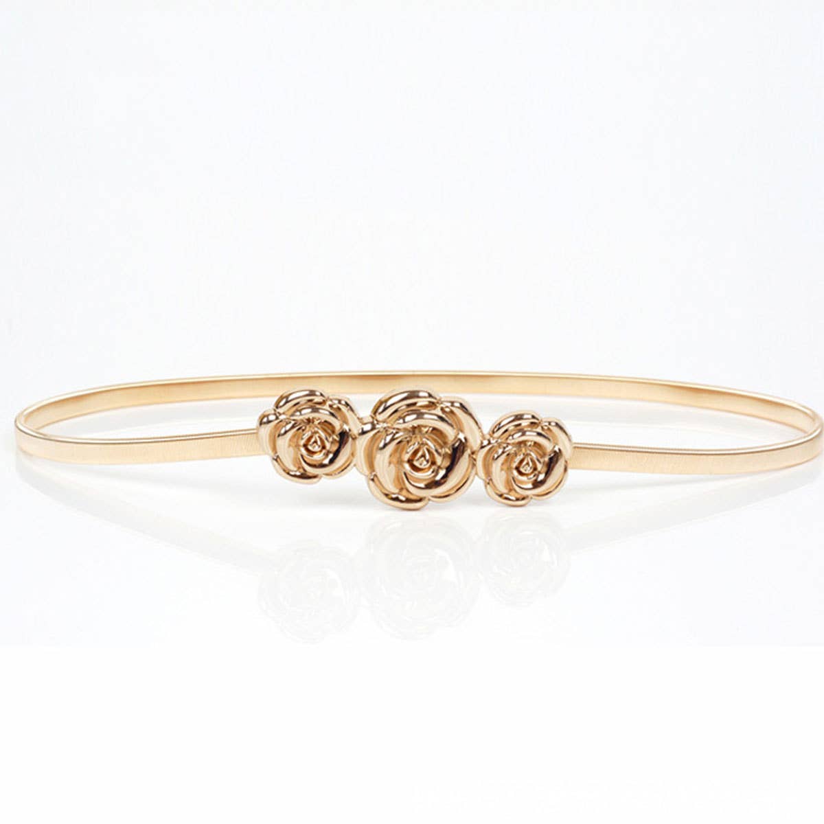 WOMEN FLOWER PATTERN BELT WAIST CHAIN_CWABE0215