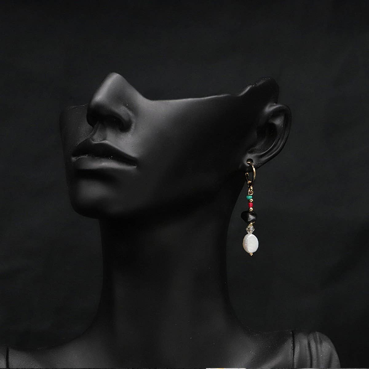 HIGH-GRADE RETRO NATURAL PEARL EARRINGS FOR WOMEN