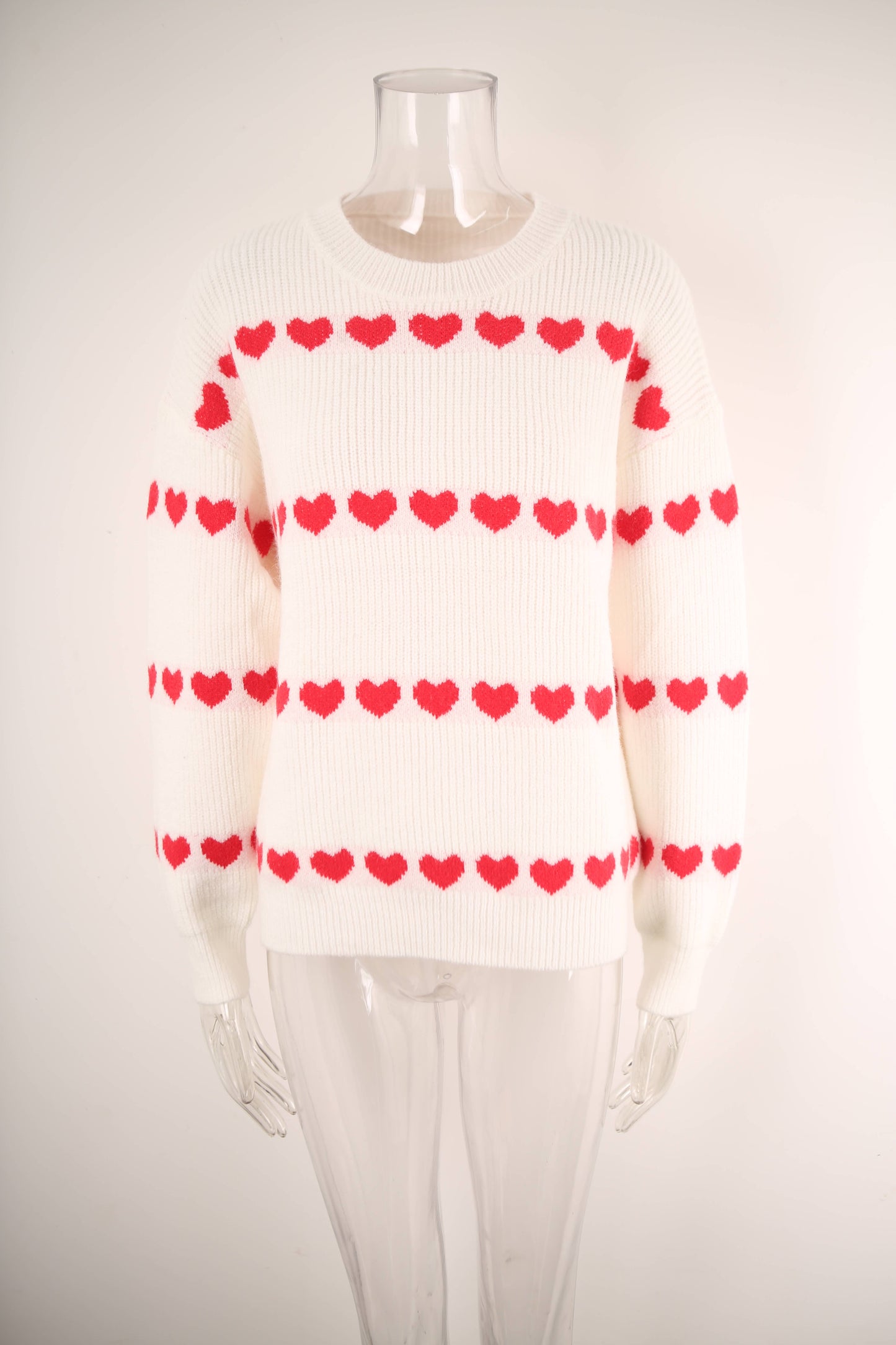 KNITWEAR LOVE FASHION PULLOVER SWEATER