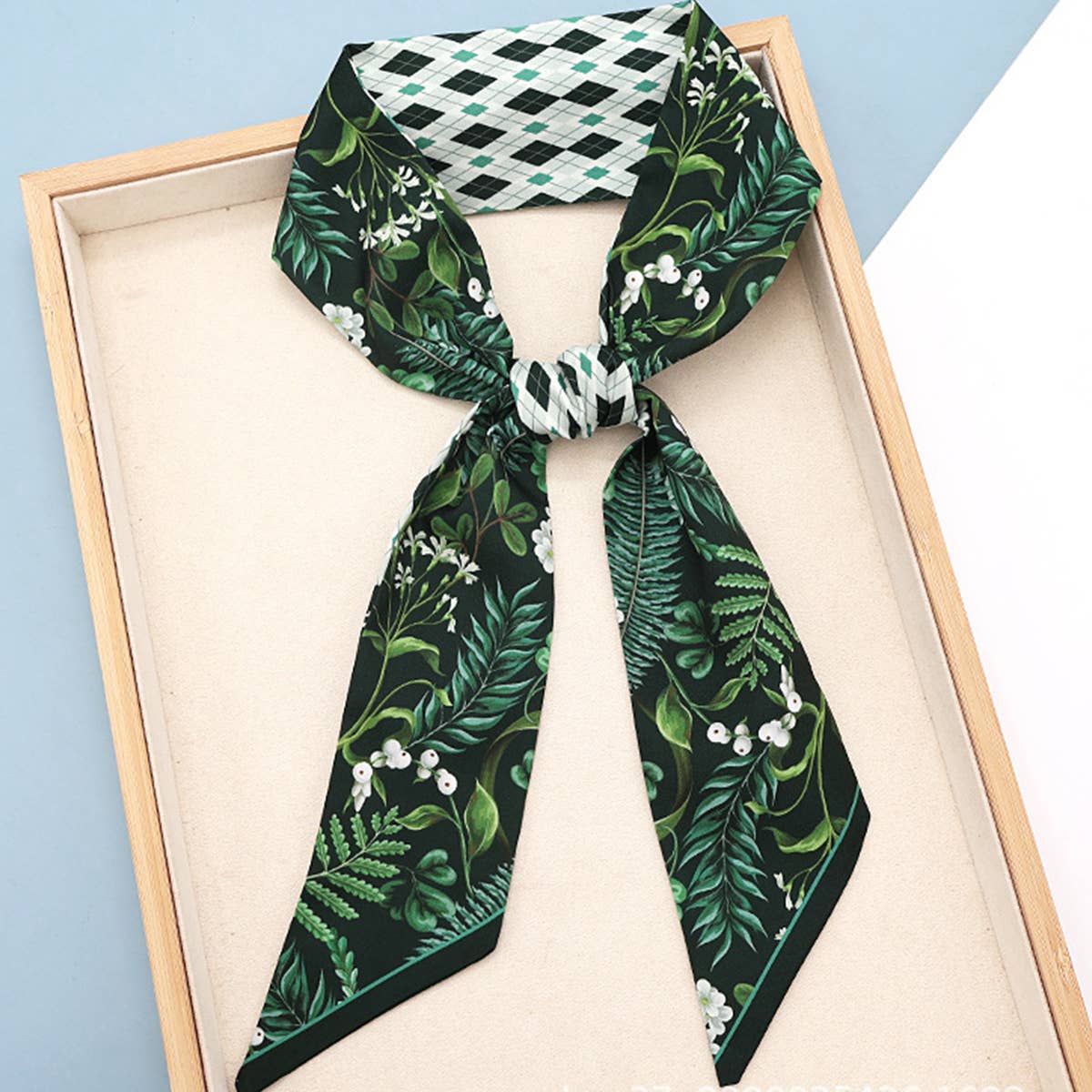 Fruit Print Twilly Scarf ? Hair Tie & Bag Ribbon