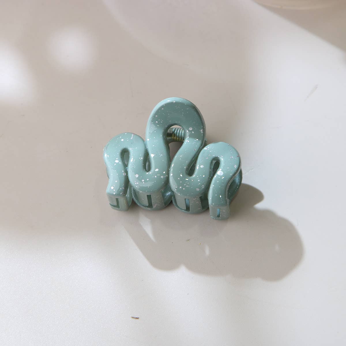 Morandi color inkjet wavy small gripper