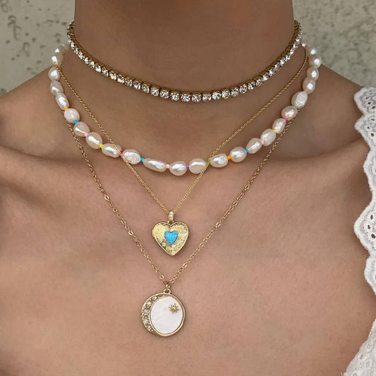 NICHE DESIGN LOVE PENDANT NECKLACE FOR WOMEN_CWMM3776