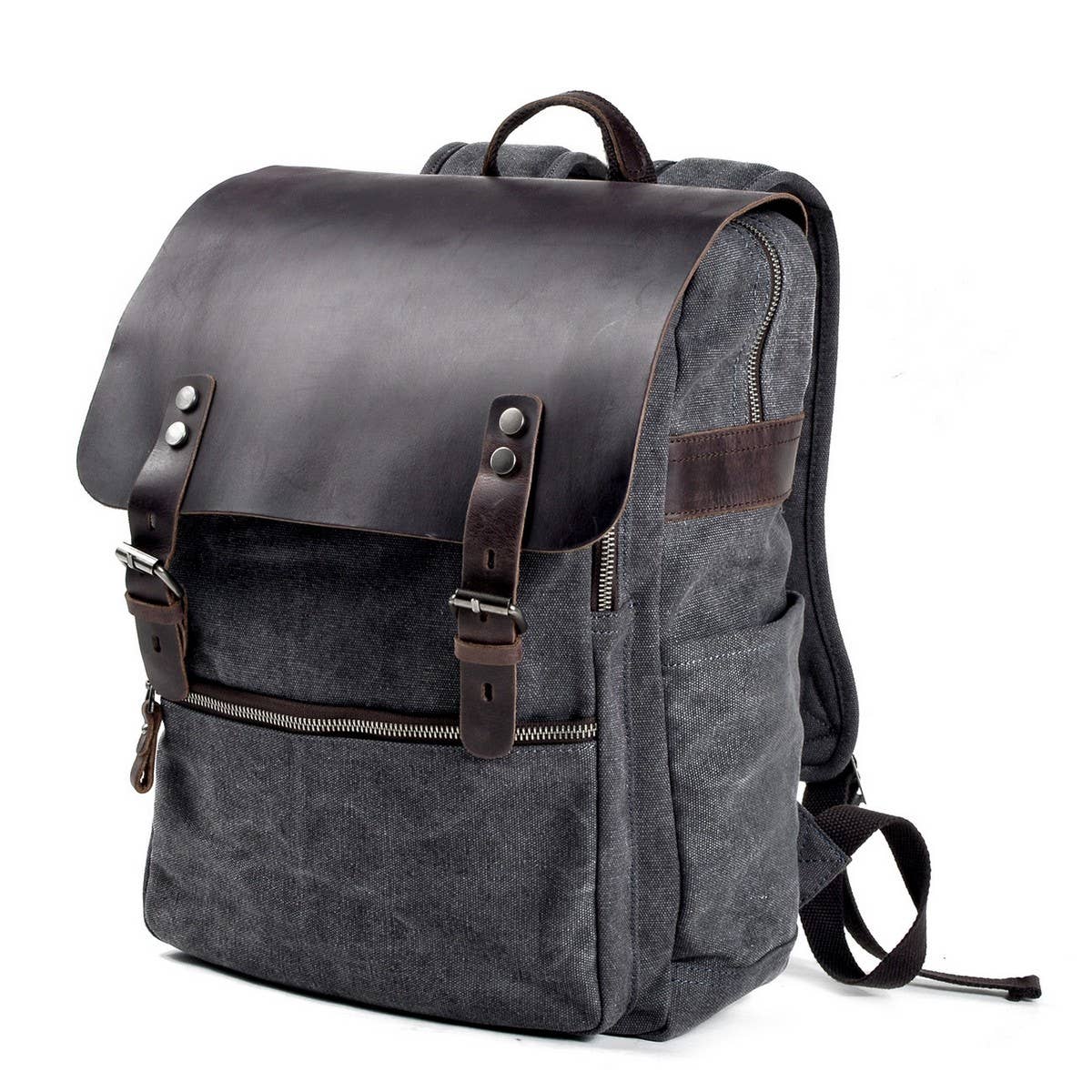 Vintage Men¡¯s Business Travel Laptop Backpack_CWAB5532