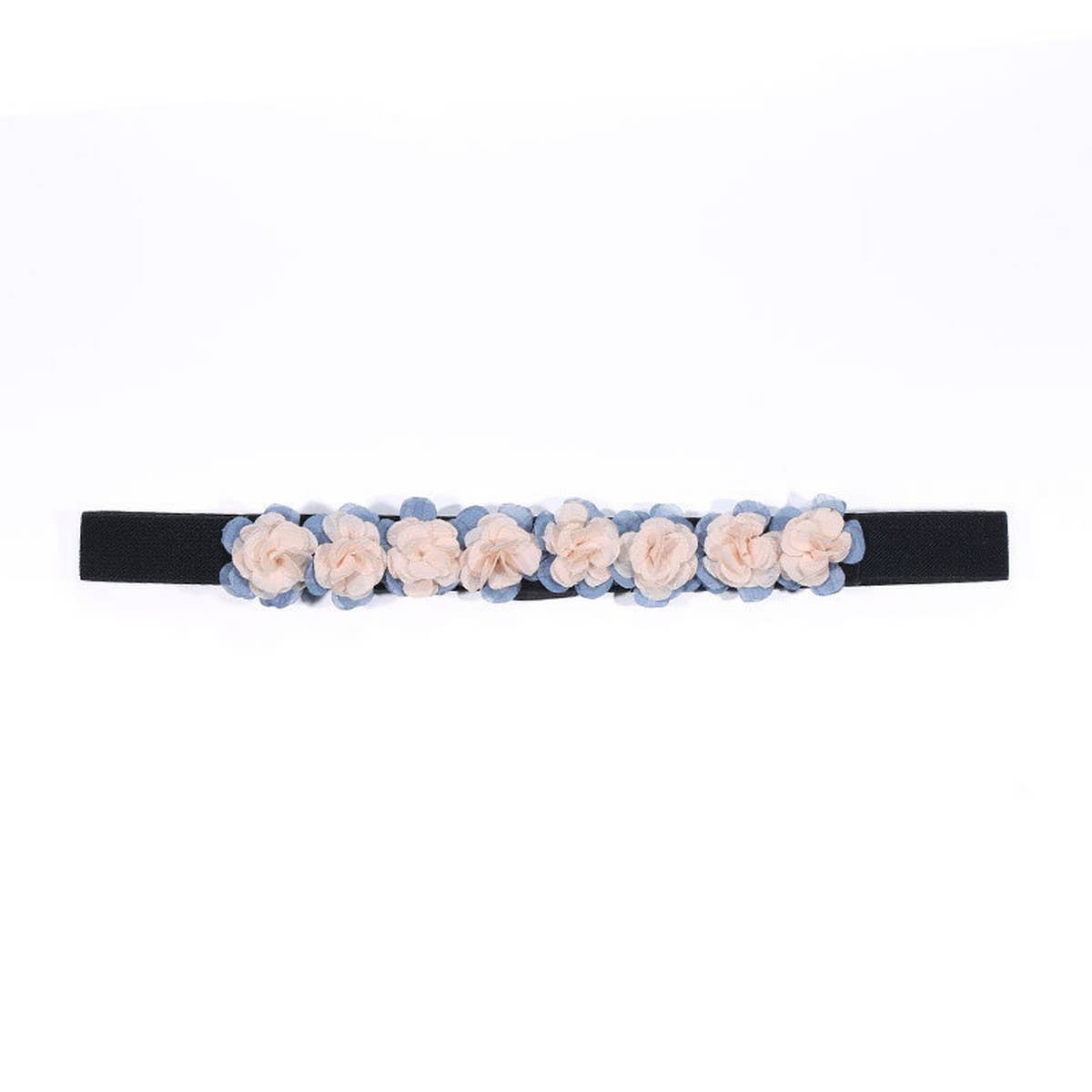 Floral Elastic Waist Belt  Stylish Cincher