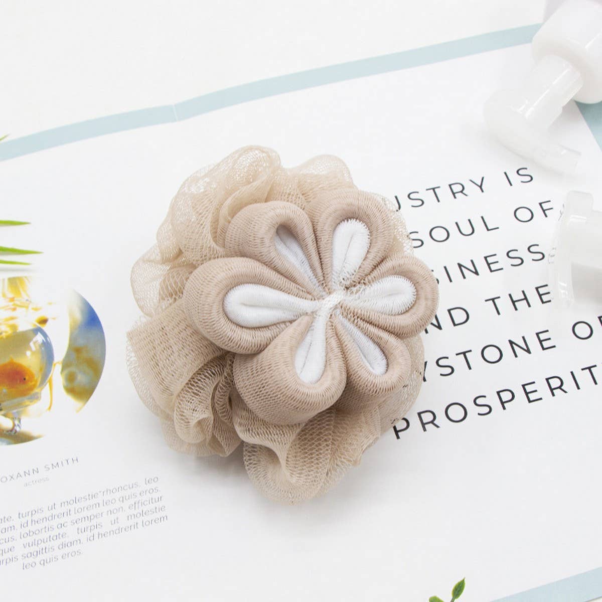 CWMM8753_SOFT AND DURABLE BATHING ARTIFACT BATH FLOWER BALL