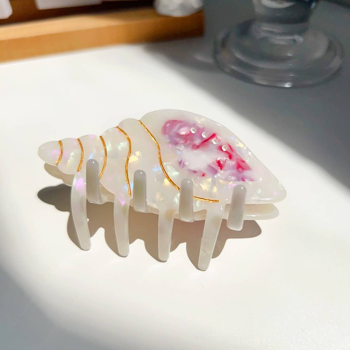 SMALL FRESH CONCH PERSONALITY FUN CUTE HAIRPIN_CWAHA1502