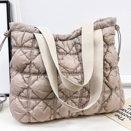 WOMEN LARGE CAPACITY DRAWSTRING TOTE BAG_CWAB1751