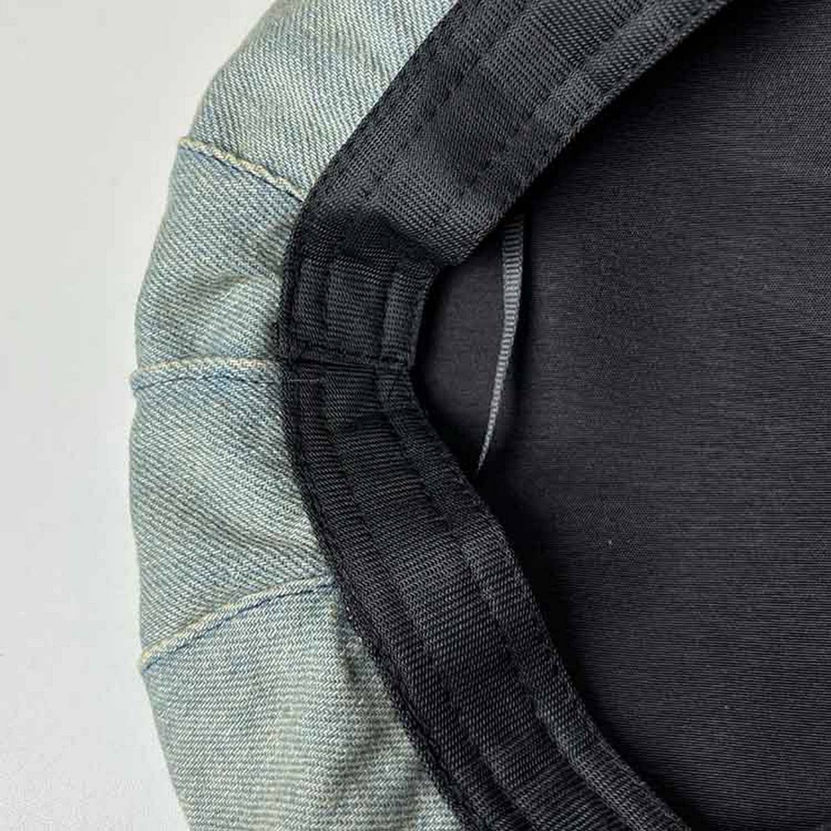 FASHION RETRO DISTRESSED DENIM BERET_CWAB2911