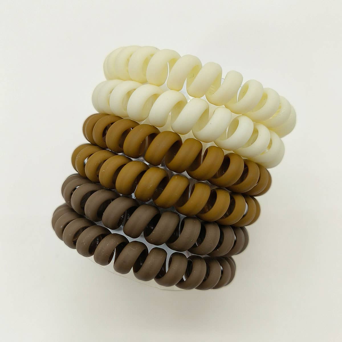 HIGH ELASTIC FROSTED PHONE CORD HAIR TIES_CWAHA1122