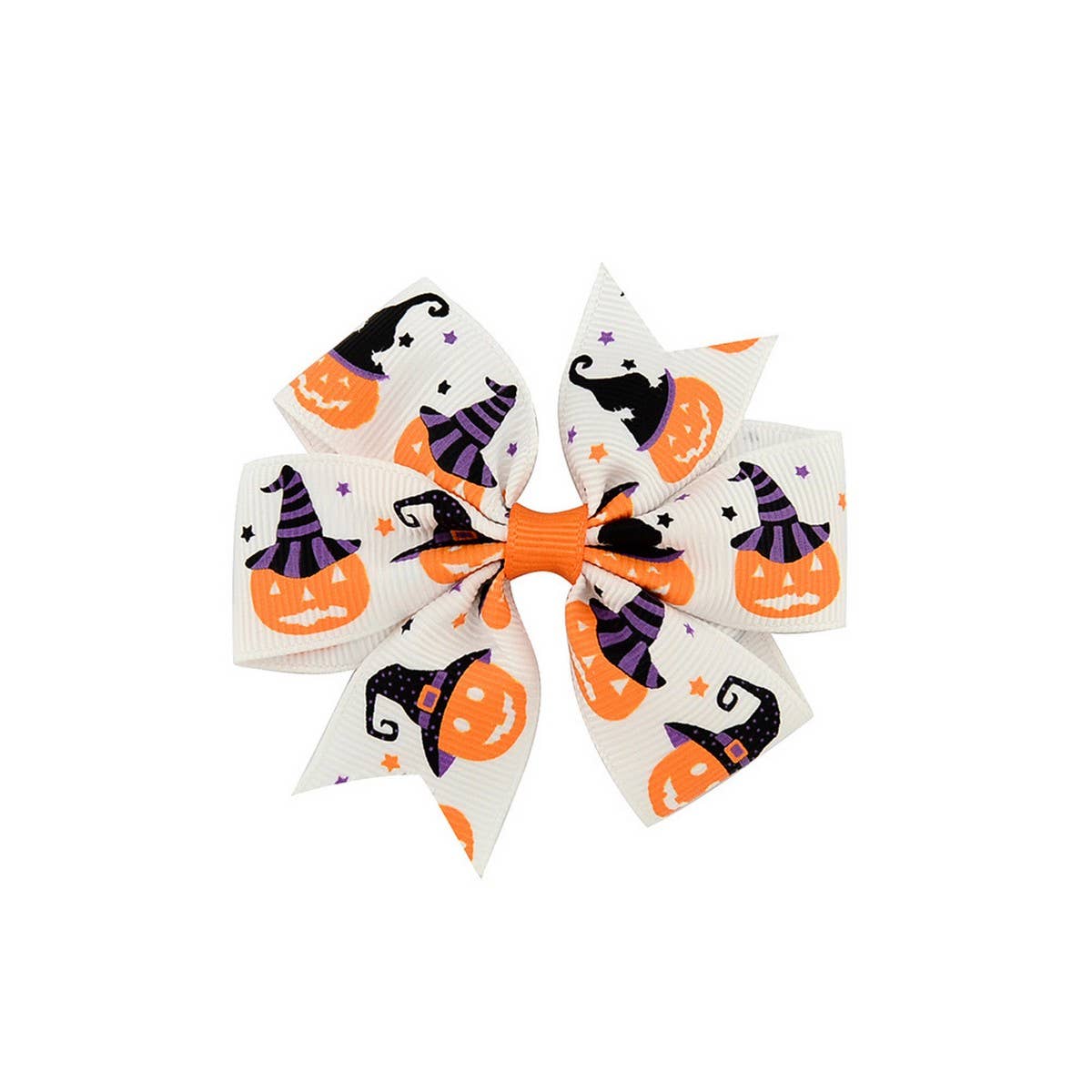 Halloween Kids Grosgrain Bow Hair Clip