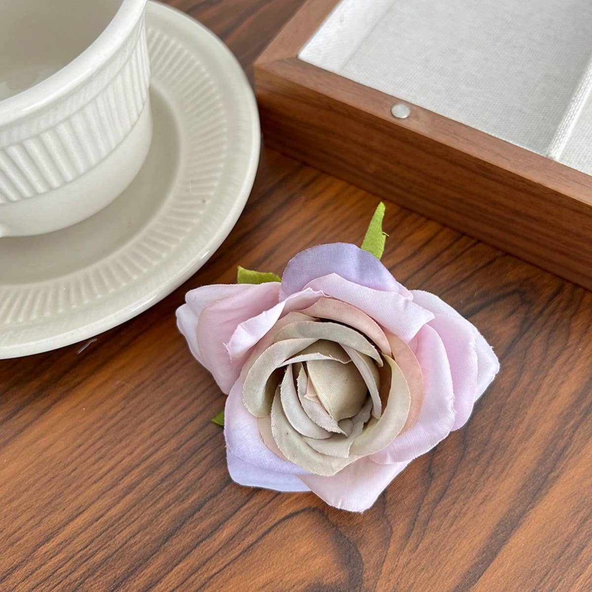 SUMMER RESORT STYLE ROSE FLOWERS HAIRPINS_CWAHA1171