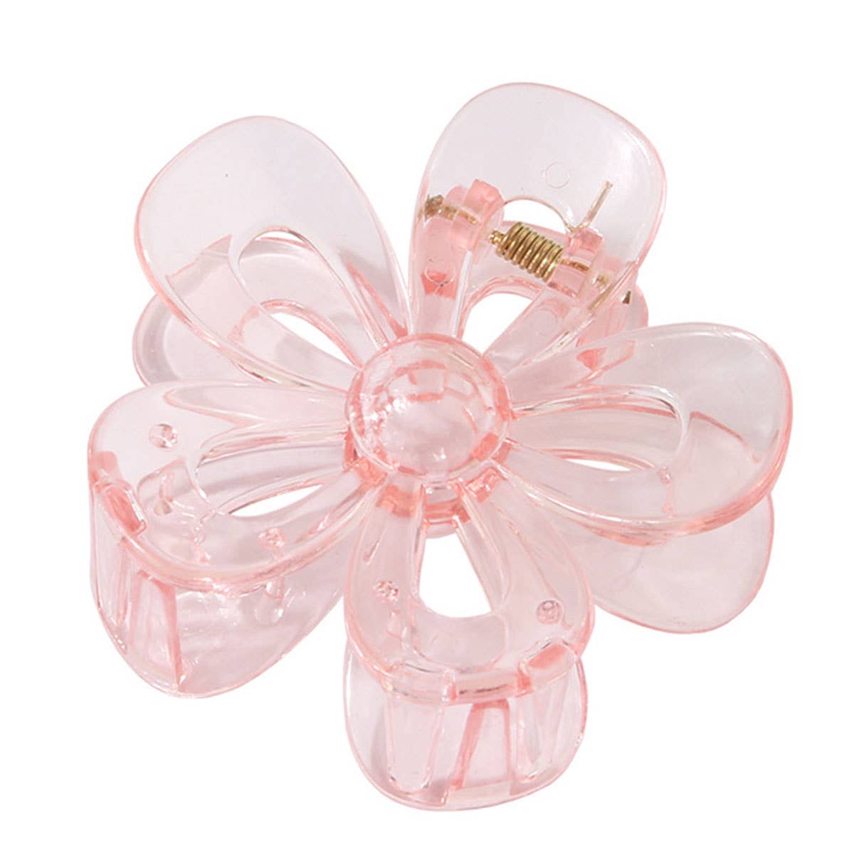 Matte Acrylic Flower Hair Claw Clip for Women_CWAHA0404