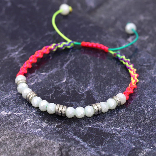 NEW COLORFUL HAND-WOVEN ADJUSTABLE BRACELET