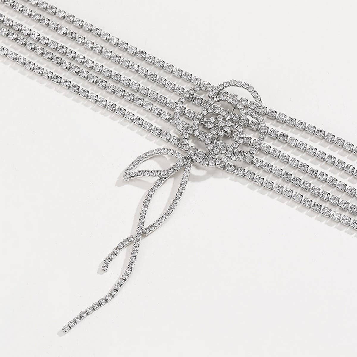 EXQUISITE AND FASHIONABLE FULL ZIRCONIUM NECKLACE_CWAJE2827