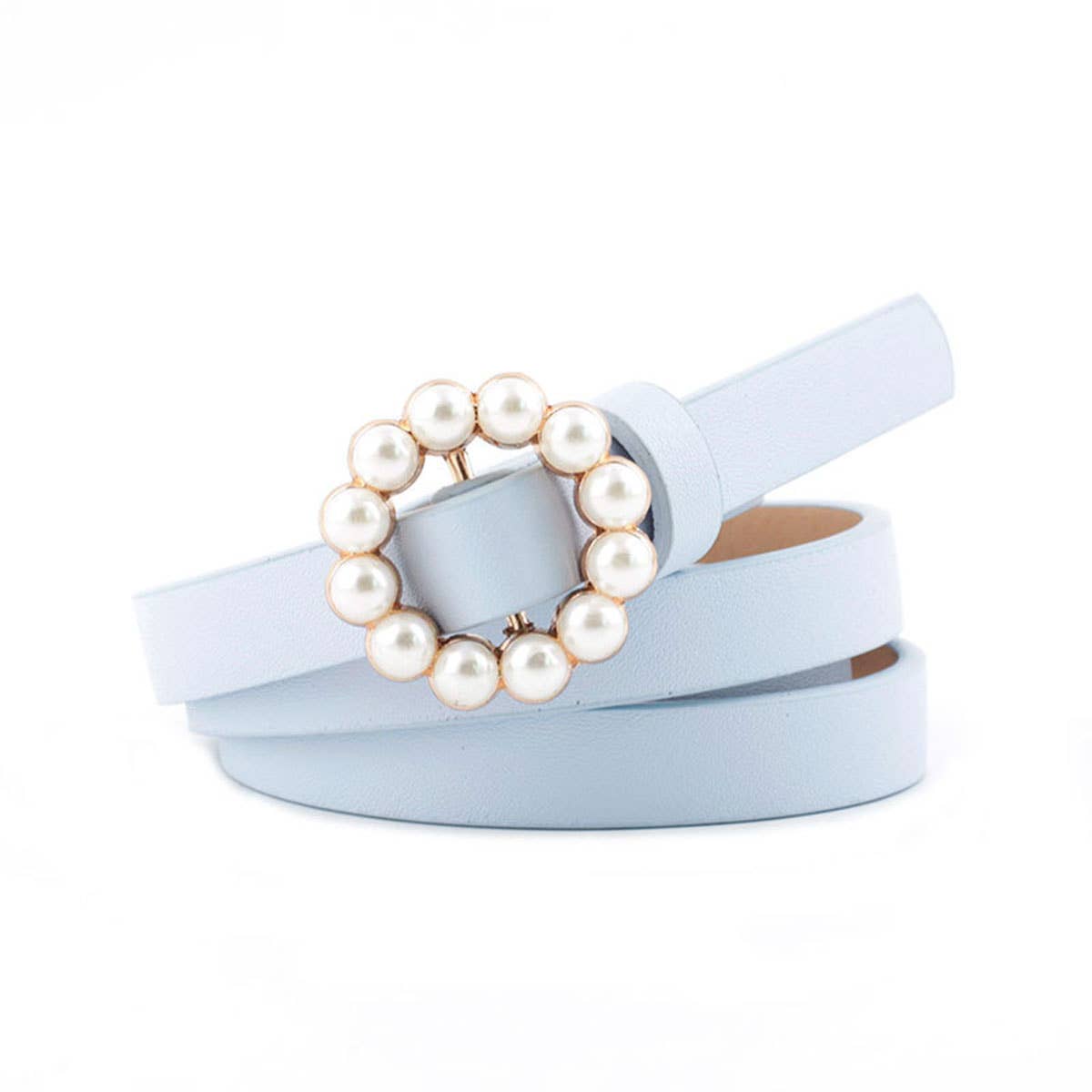 PEARL BUCKLE SLENDER BELT FOR DRESSES_CWABE0196