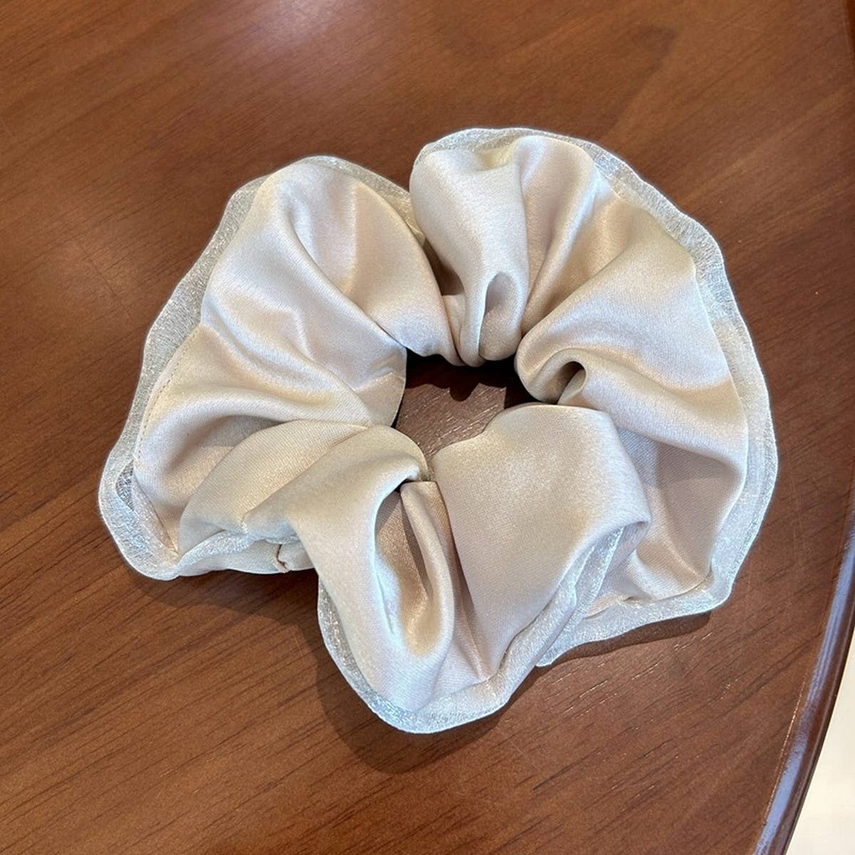 LACE SILKY COLORA HAIR SCRUNCHIES