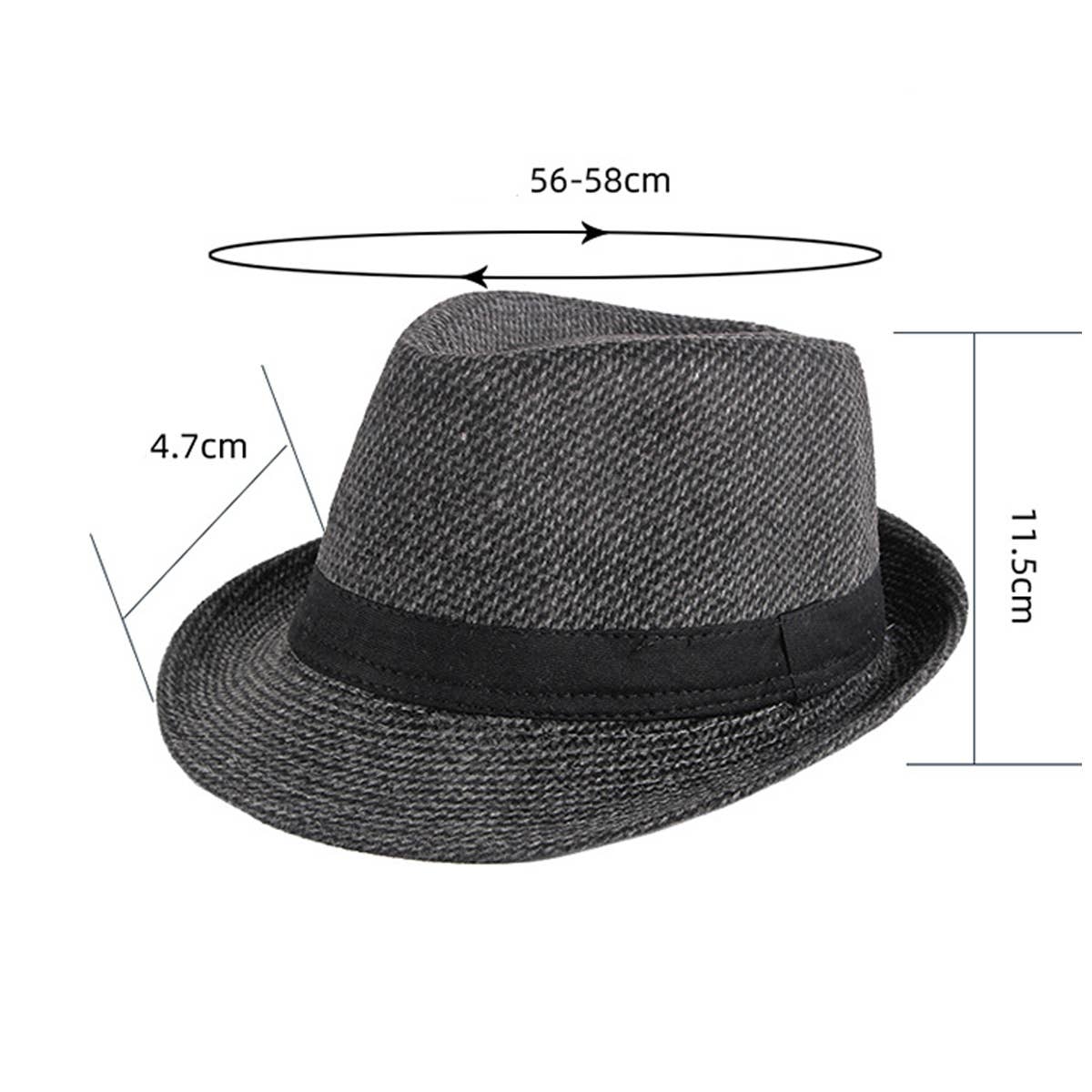NEW AUTUMN AND WINTER CASUAL ALL-MATCH JAZZ HAT_CWAH1917