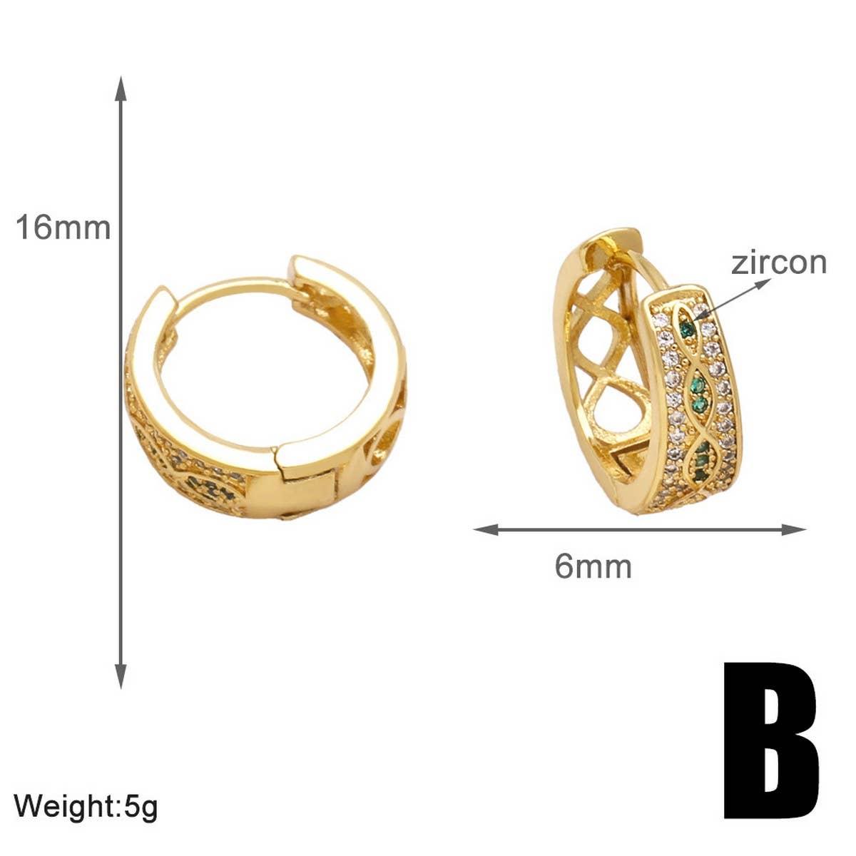FASHIONABLE AND MINIMALIST GOLD-PLATED EARRINGS_CWAJE1024