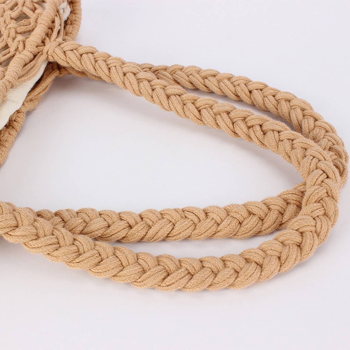 SOLID COLOR VERSATILE SIMPLE HOLLOW HAND-WOVEN BAG_CWAB4686