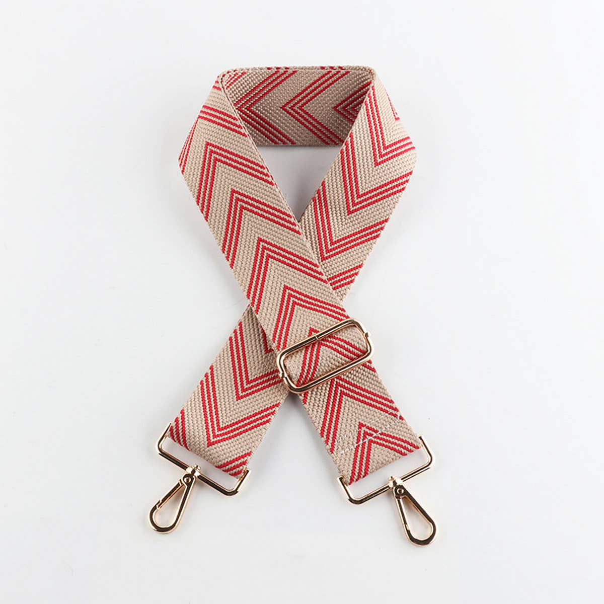 GEOMETRIC PATTERN COLORFUL BAG STRAPS