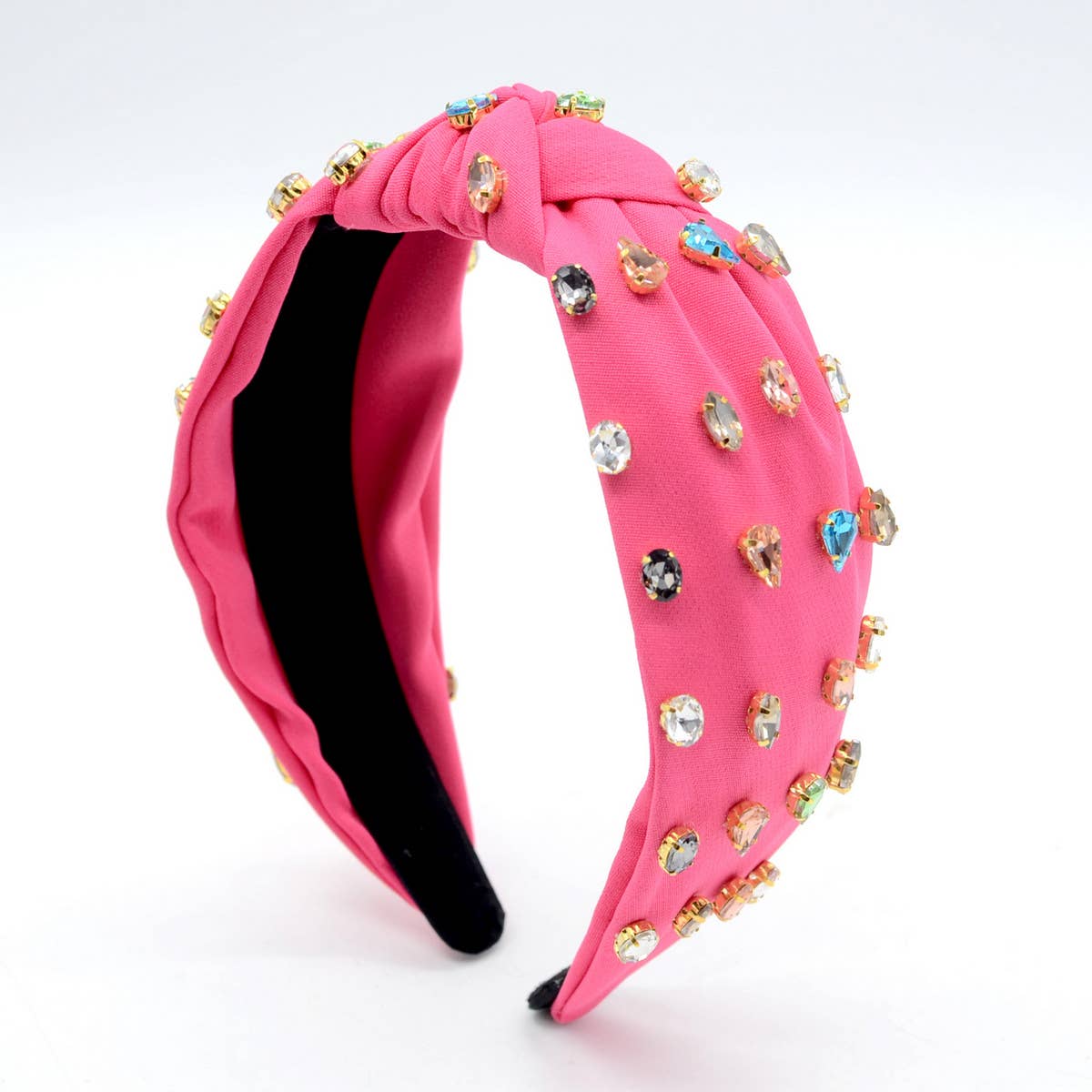 SIMPLE BEADED AND KNOTTED PEARL HAIRBAND_CWAHA0783