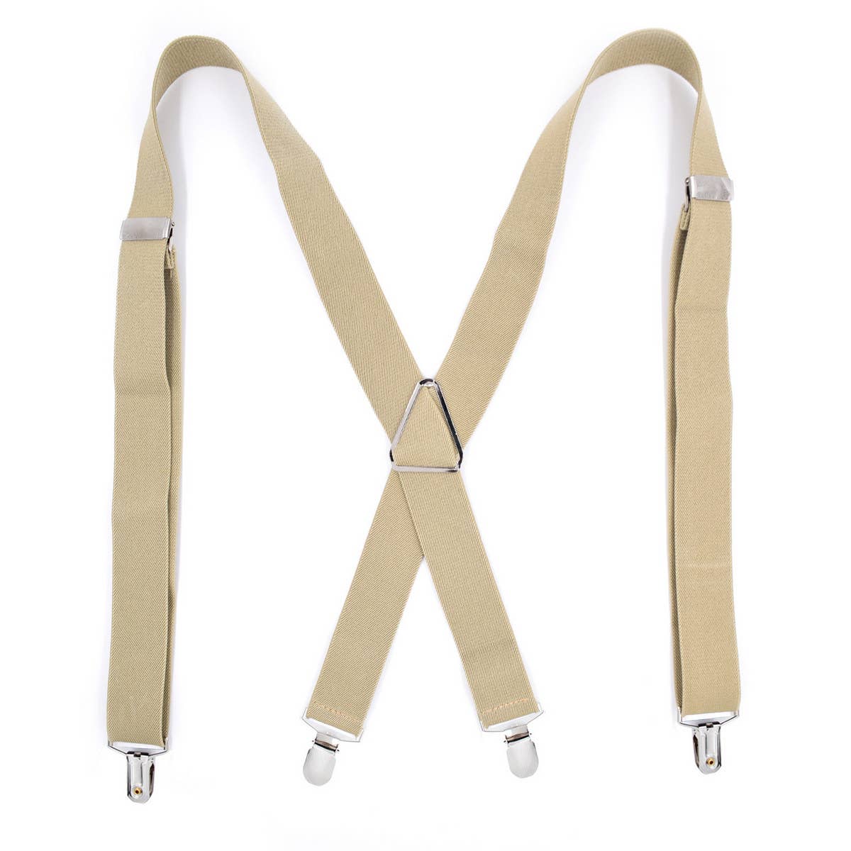 SOLID COLOR ELASTIC ADULT SUSPENDER CLIP_CWMM1110