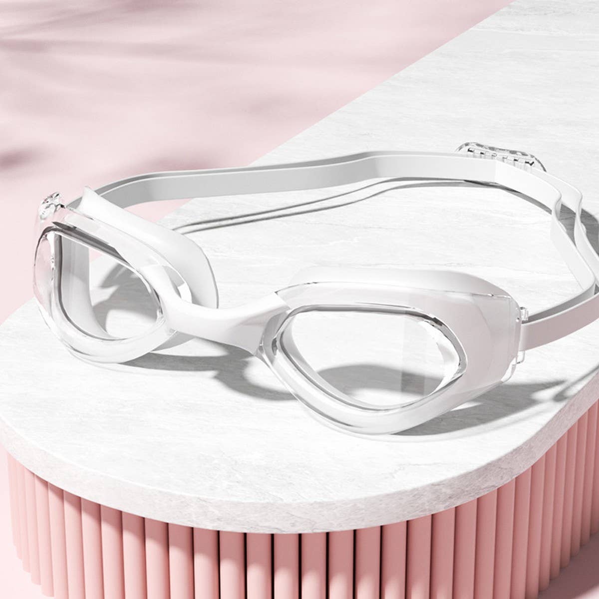 Pro Anti-Fog Swim Goggles for Adults ??œRacing Style_CWMM6637